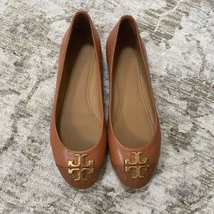 NWT Tory Burch Everly Cap Toe Ballet Flats